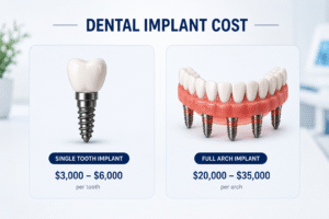 Dental implant cost and price
